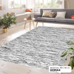 Стаза со дигитален принт 80×140 cm – сиви и бели линии