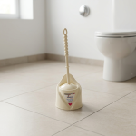 WC четка со држач – крем боја