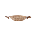 Bio Granit плитка тава со две рачки – беж, 20 cm