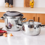 Сет експрес тенџериња Орбит 4 L + 6 L – инокс