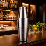 Шејкер за пијалаци инокс за домашен бар – 700/600 ml