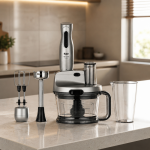 Стап миксер FA MrChef Quadro – сребрена