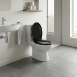 Капак за WC школка – црн