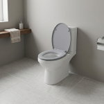 Капак за WC школка – сив