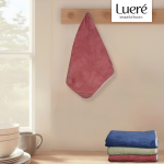 Пешкир за раце Luere розов вафел 35×75 см