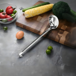 Кутлача инокс, округла, 46 см