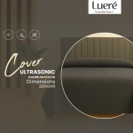 Прошиена прекривка Ultrasonic 220×240 см – темно маслинеста