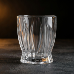 Сет чаши со текстура – проѕирно стакло, 280 ml, 6 парчиња